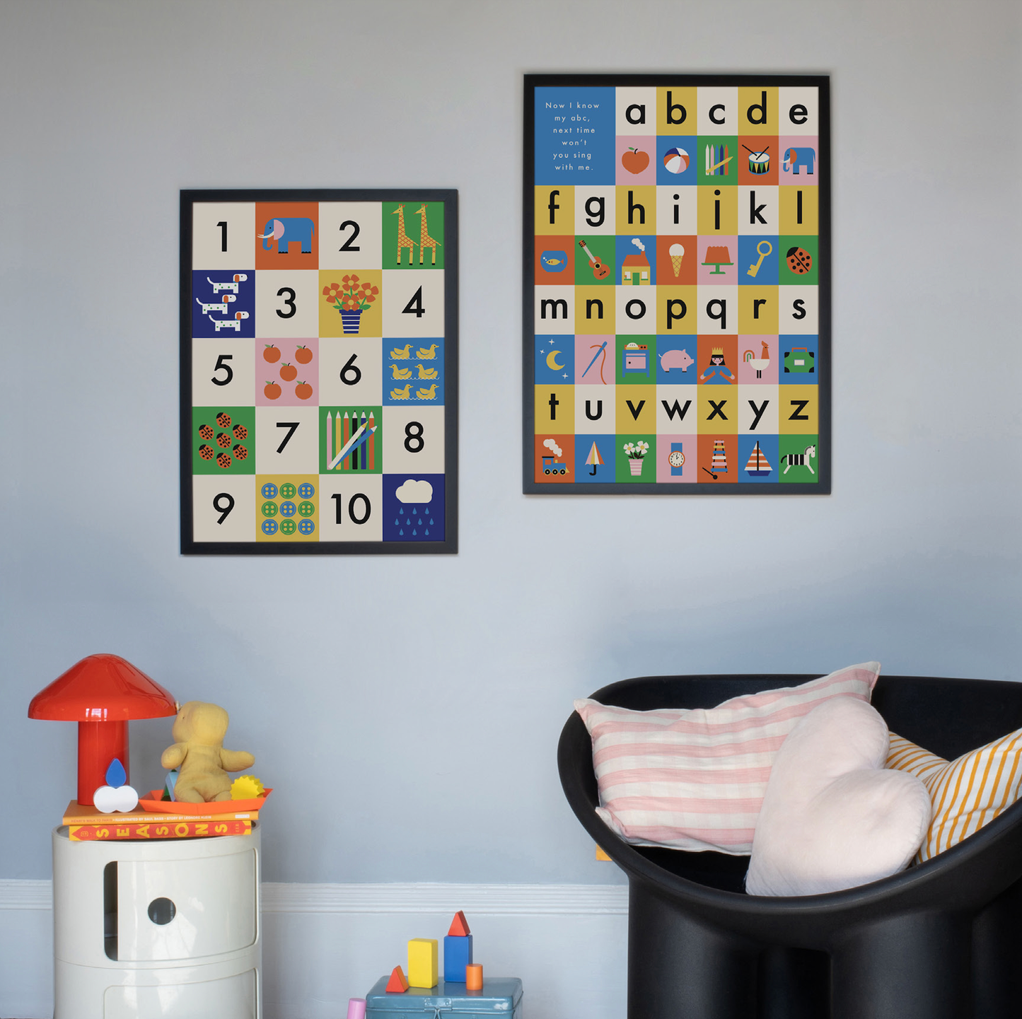 Vintage Playthings - Numbers Fine Art Print