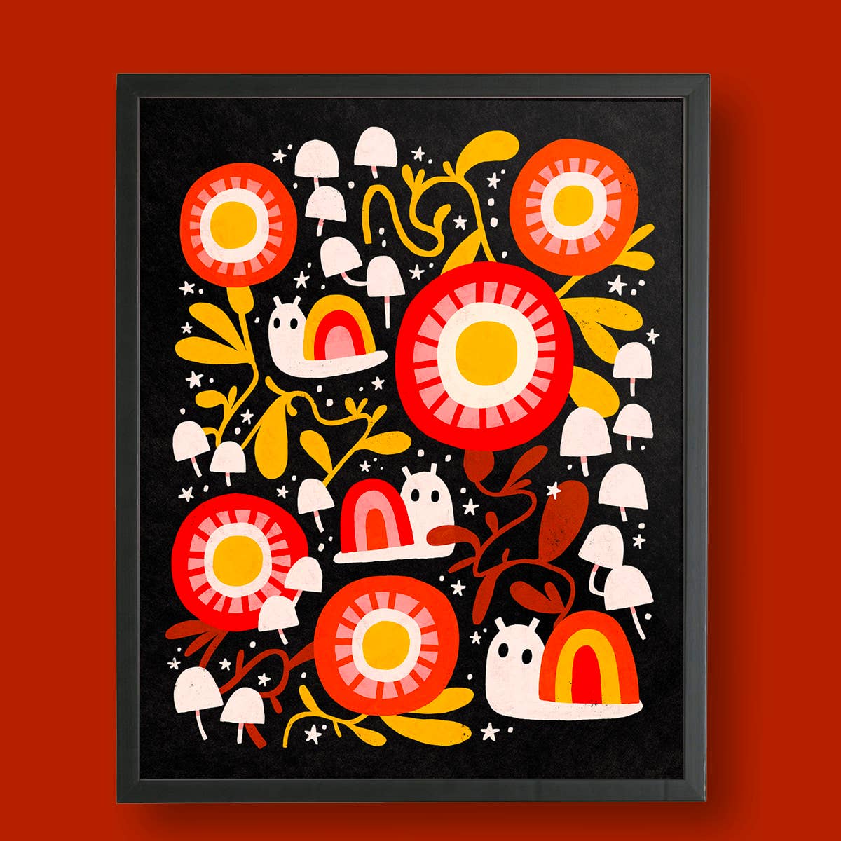 Snails Art Print
