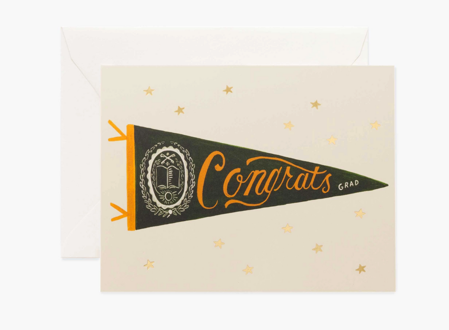 Congrats Pennant Greeting Card