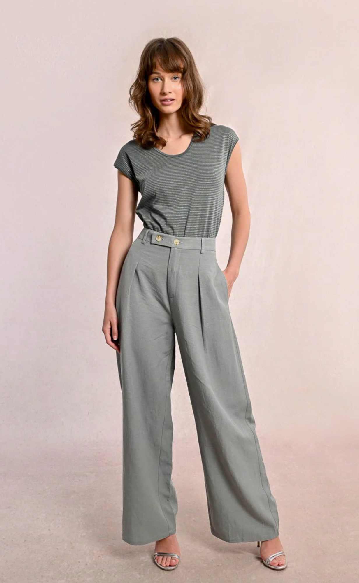 Robyn Pleated Pants