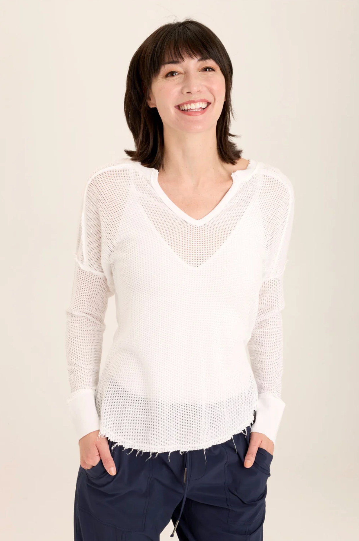 Mesh Bullock Pullover