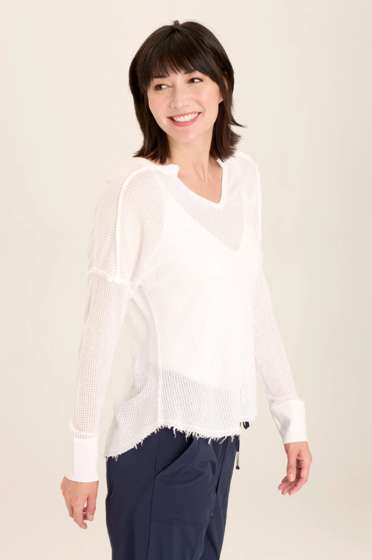 Mesh Bullock Pullover