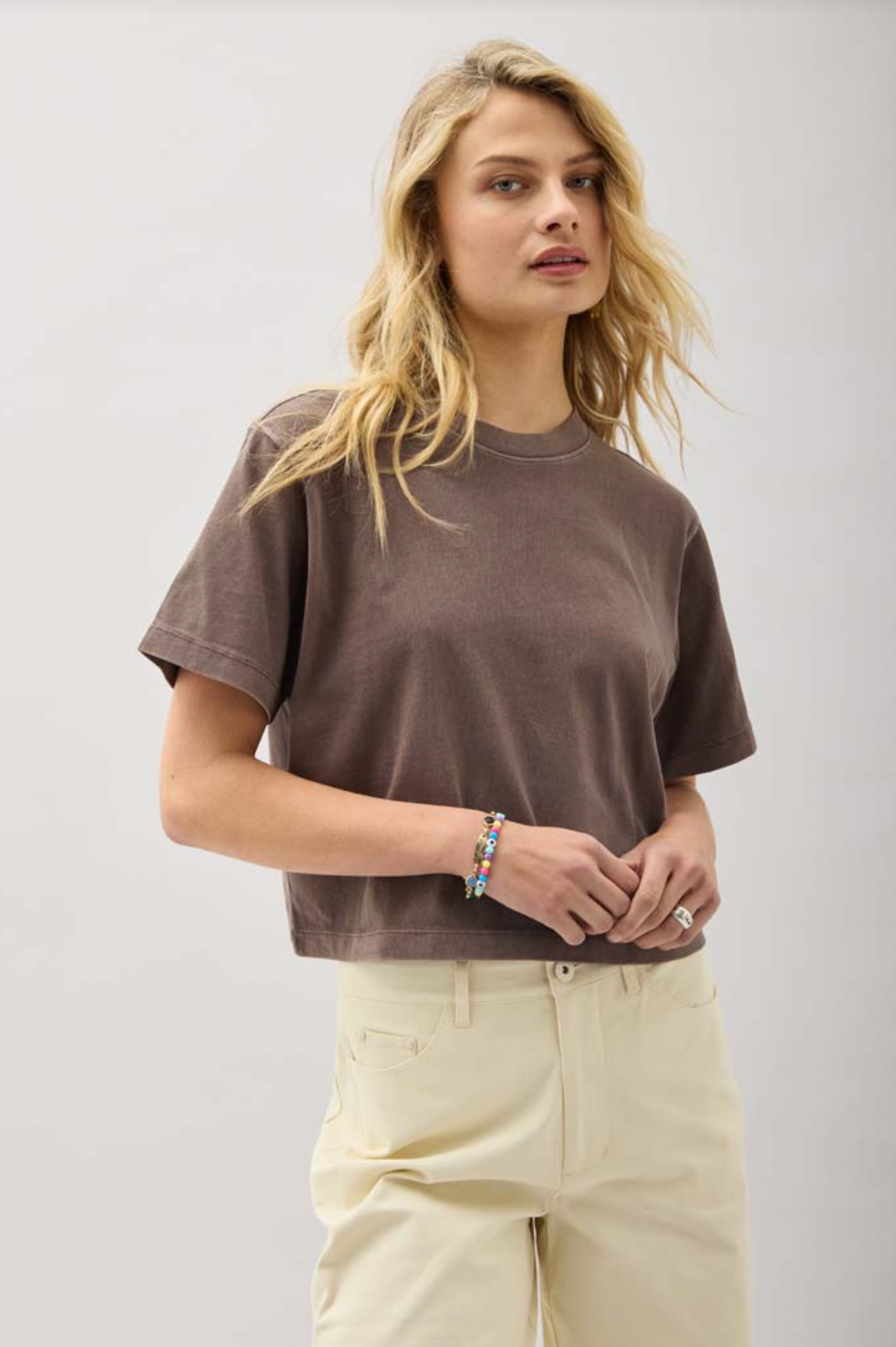 Relaxed Crop Tee