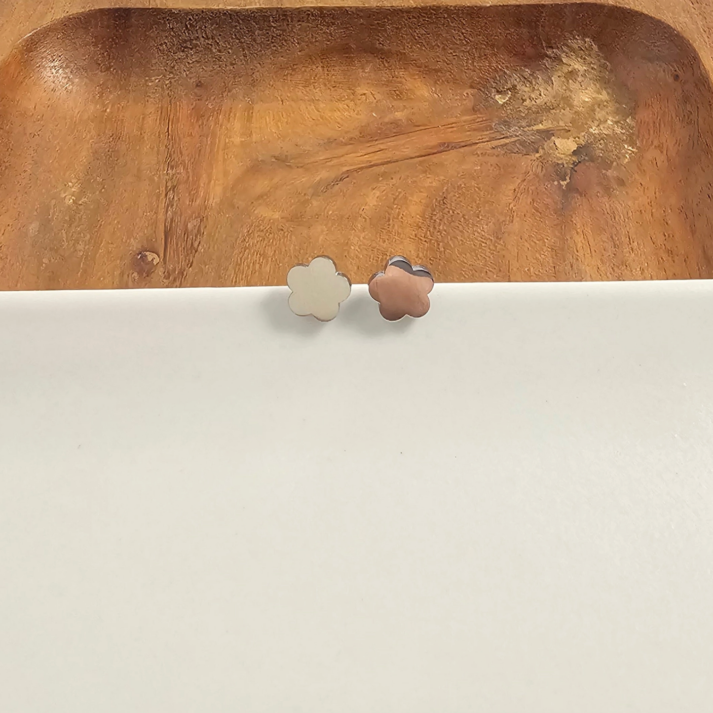 Luxe Flower Stud Earrings
