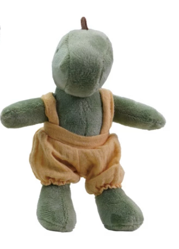 Plush Animals in Overalls