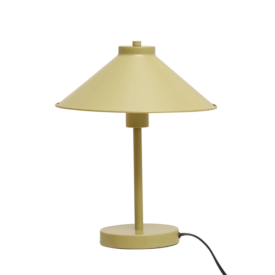 Linnea Enameled Metal Lamp