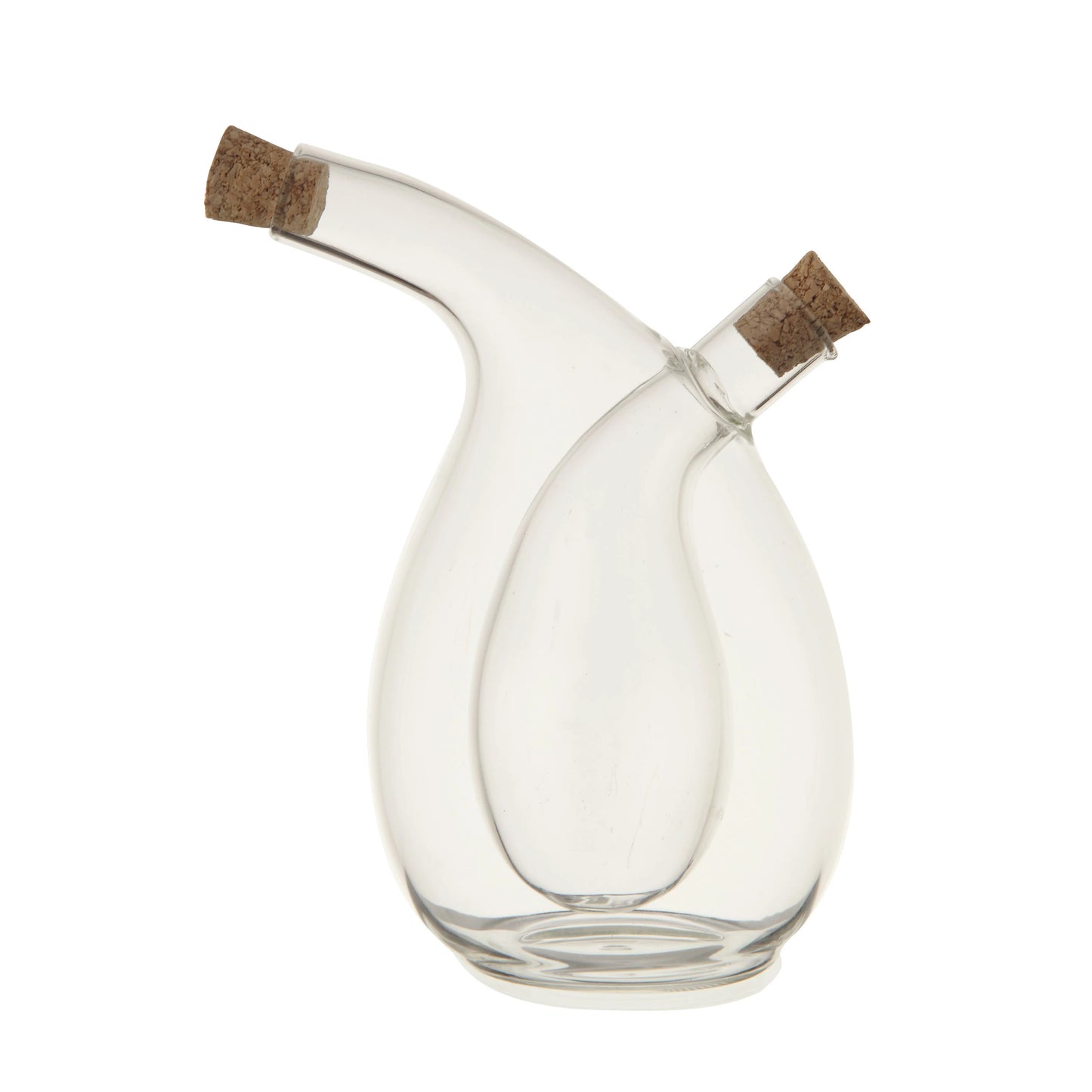 Nero Oil and Vinegar Cruet with Cork Stoppers