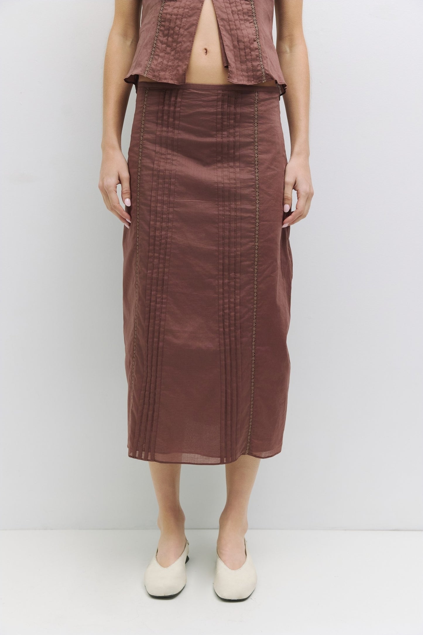 Finley Lace Detail Skirt
