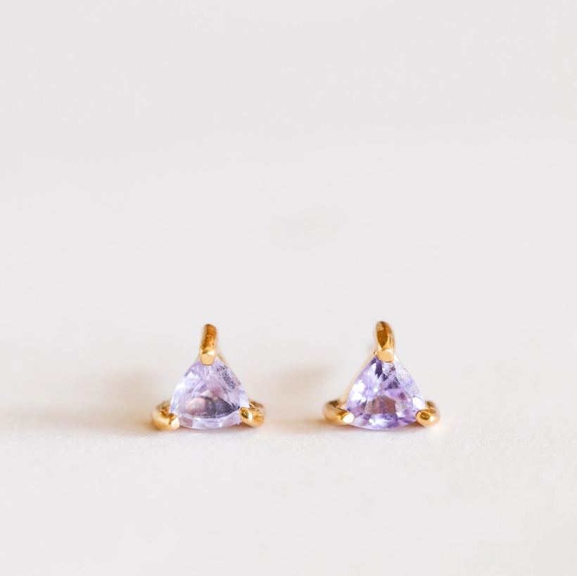 Mini Energy Gem Stud Earrings