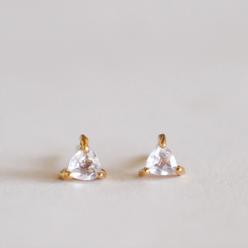 Mini Energy Gem Stud Earrings