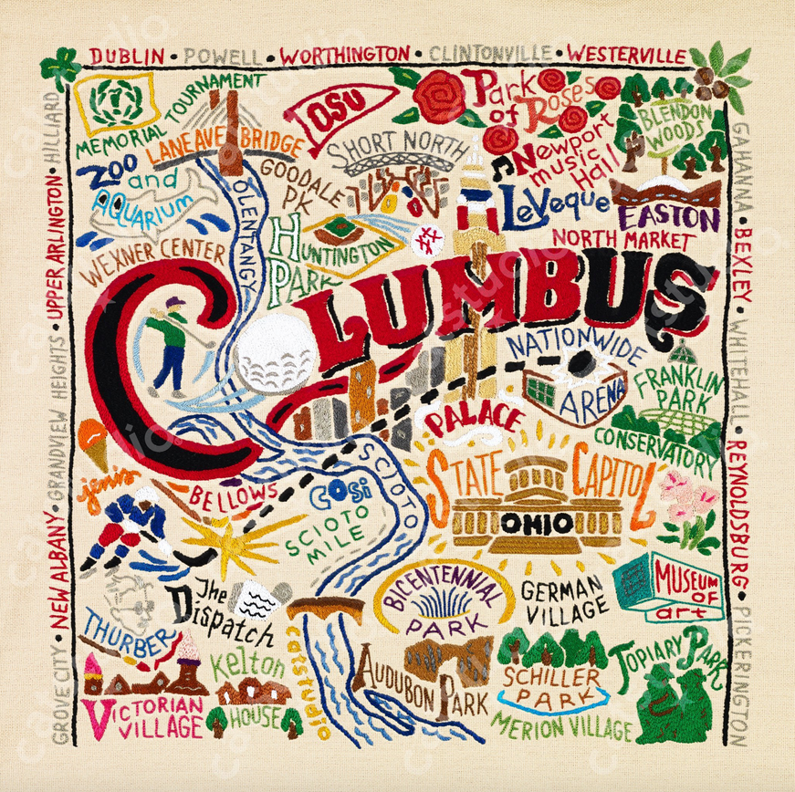 Columbus Fine Art Print