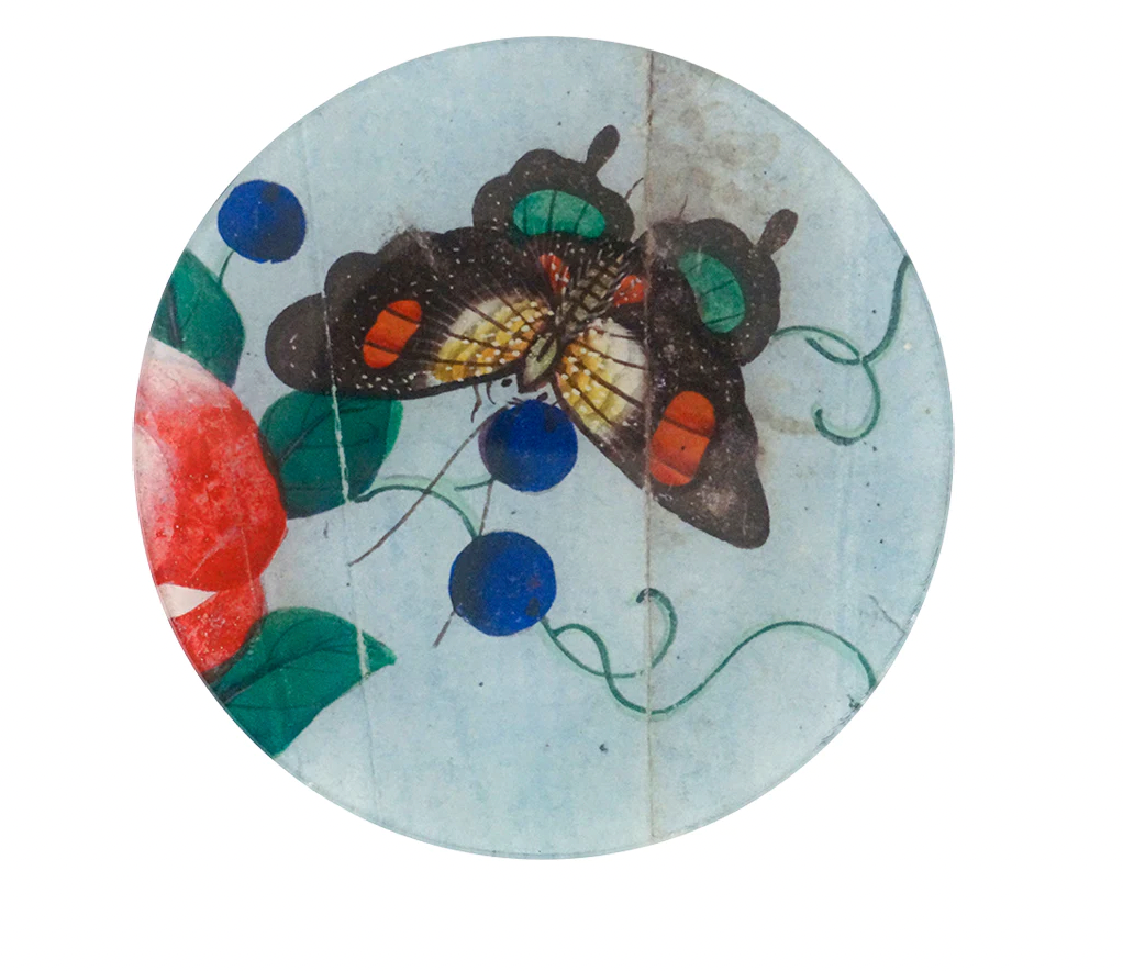 18c Fan Detail Plate