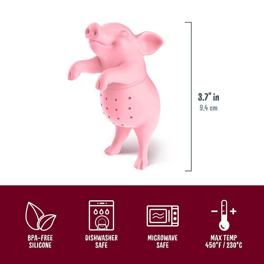 Hot-Belly Pig Tea Infuser