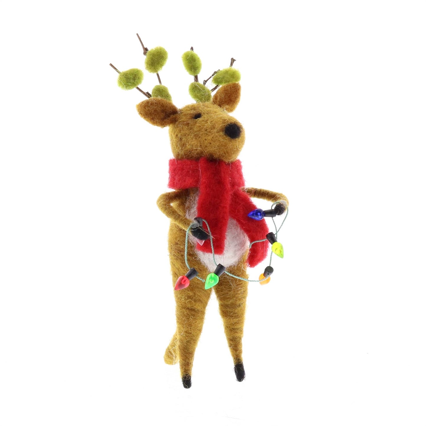 Felt Reindeer Ornaments