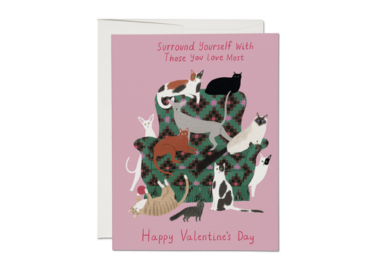 Surround Youself Valentine's Card