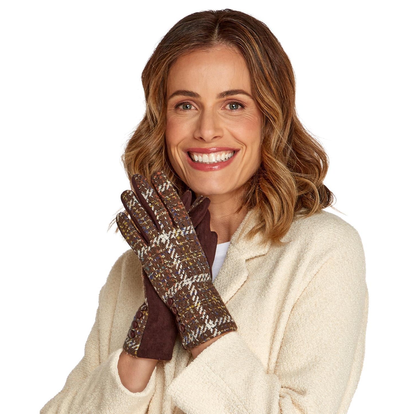 Tweed Gloves