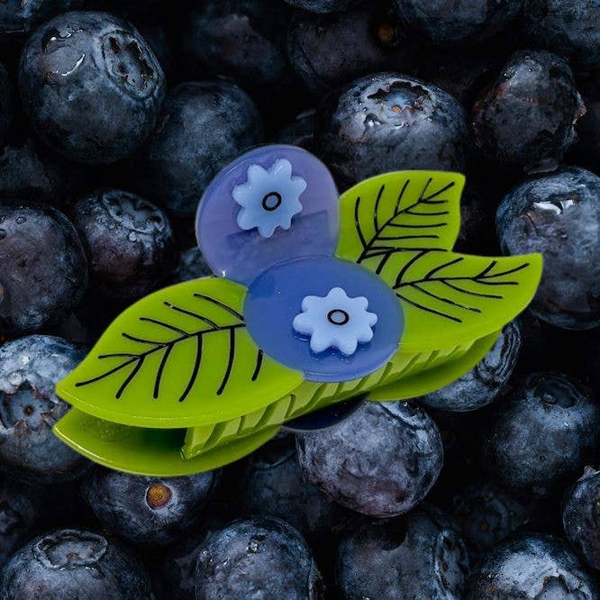 Blueberry Hair Claw Clip