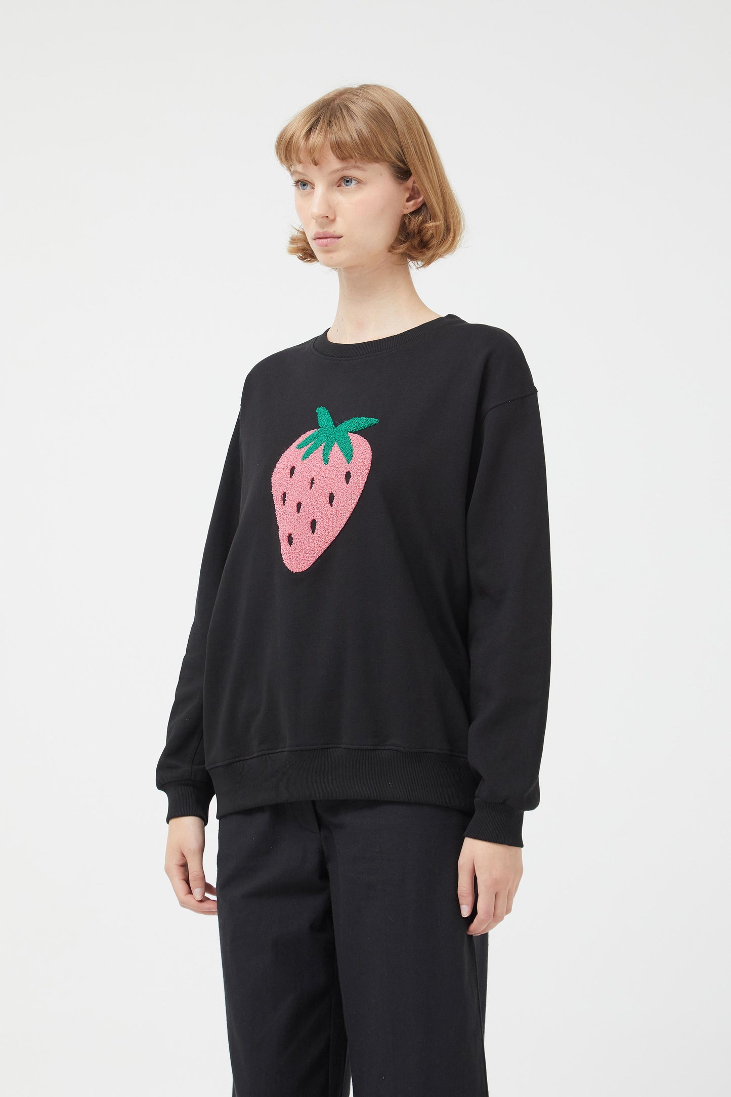 Sera Strawberry Crewneck Sweatshirt