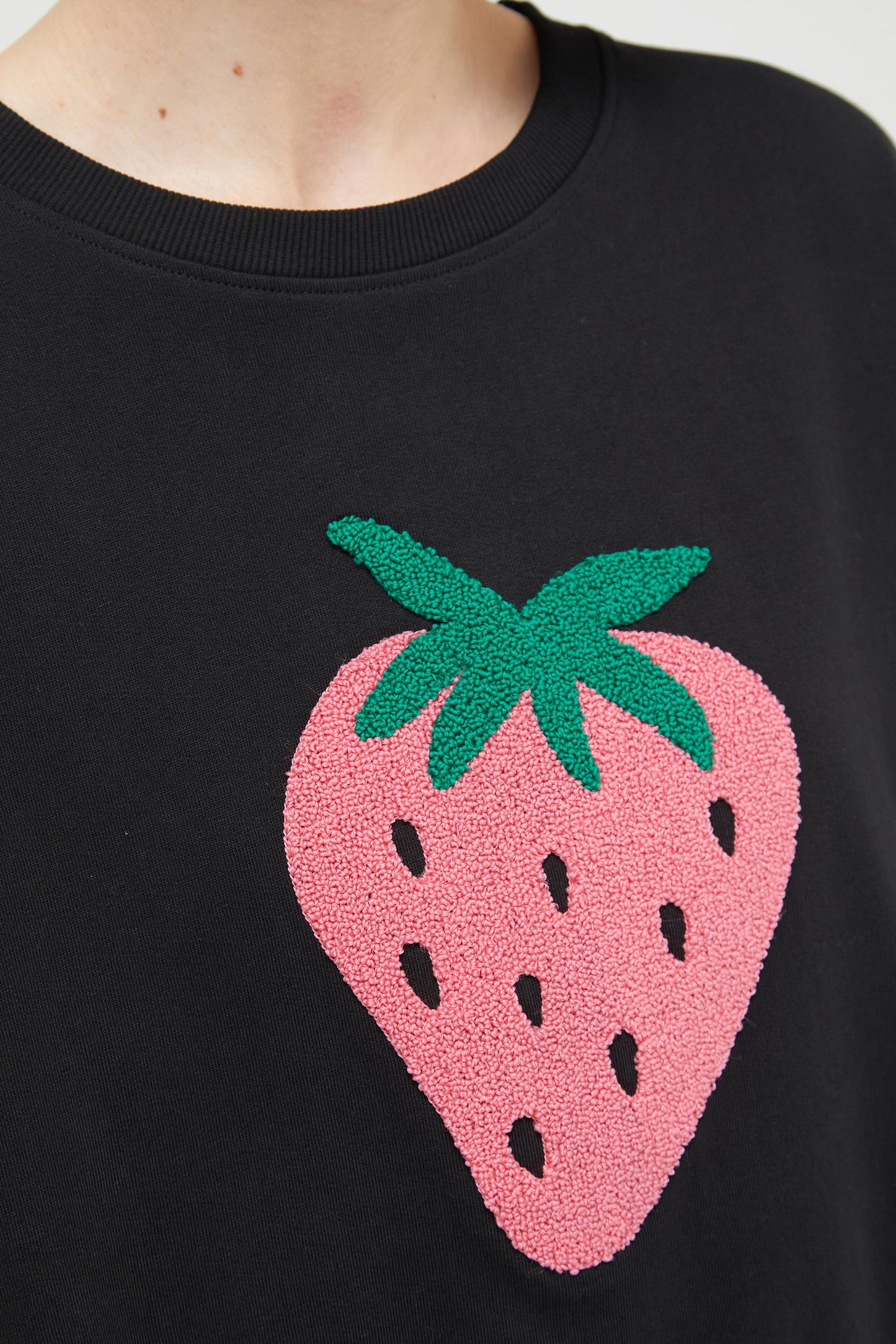 Sera Strawberry Crewneck Sweatshirt