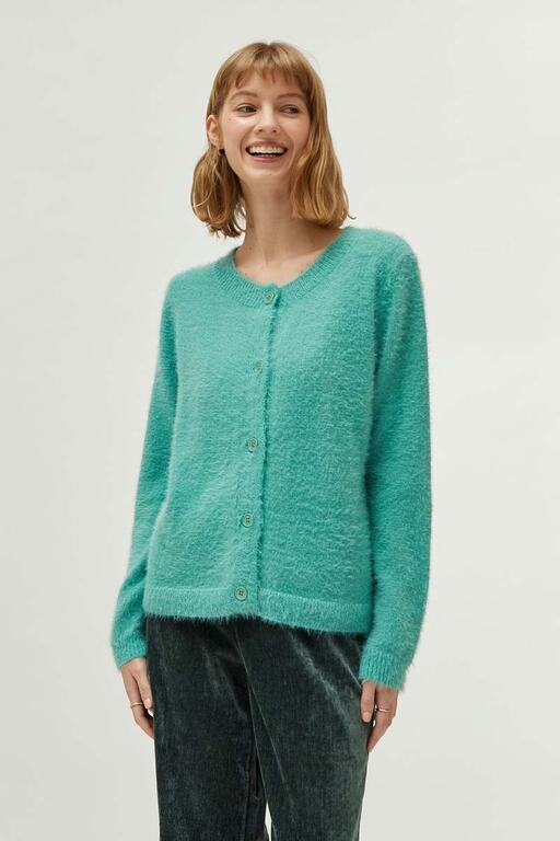 Lunette Fuzzy Cardigan