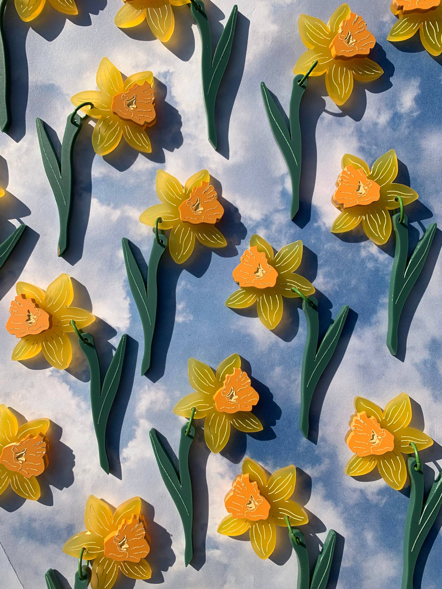 Daffodil Earrings