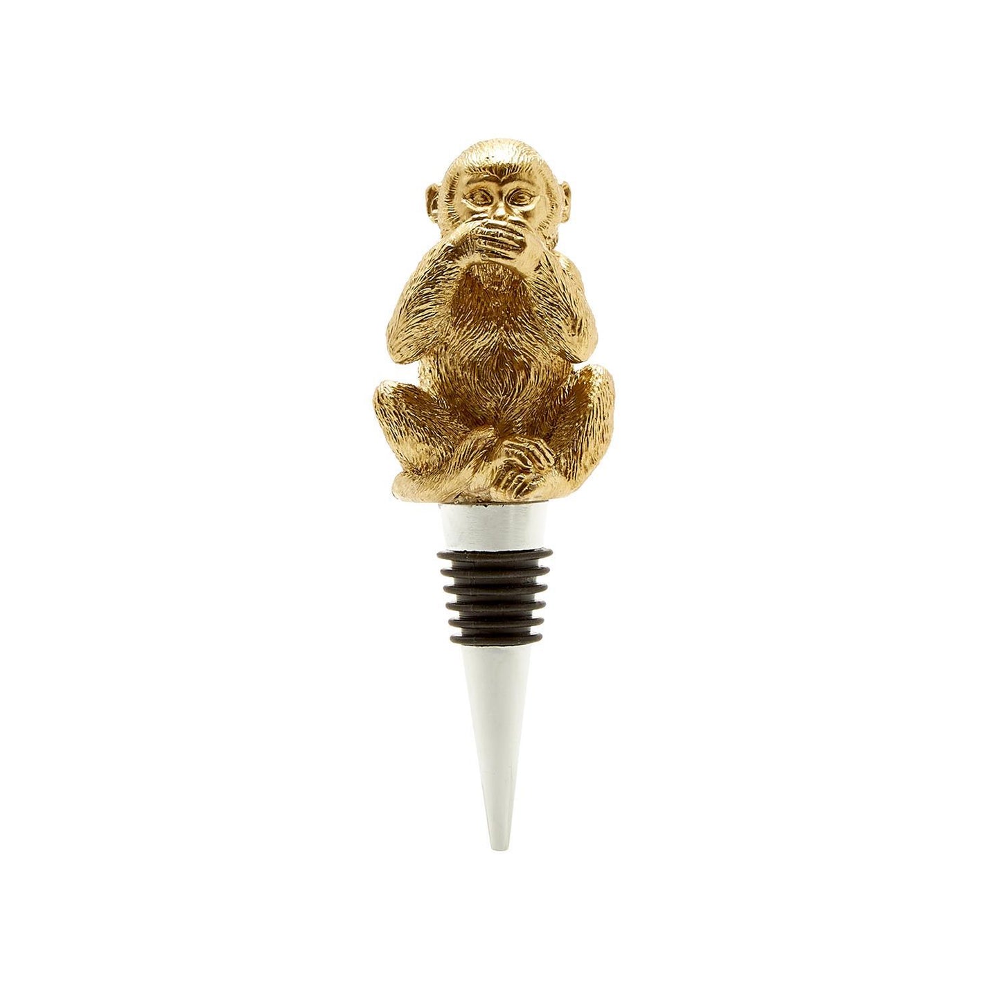 Three Wise Monkeys Bottle Stoppers