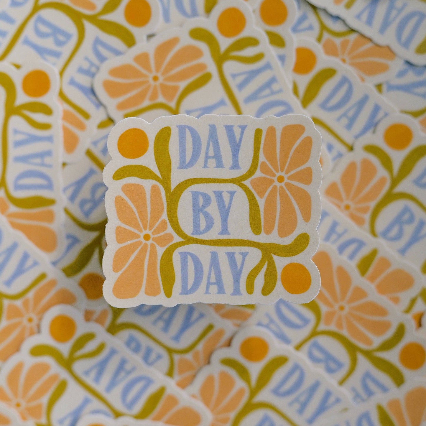 Day By Day Vinyl Sticker