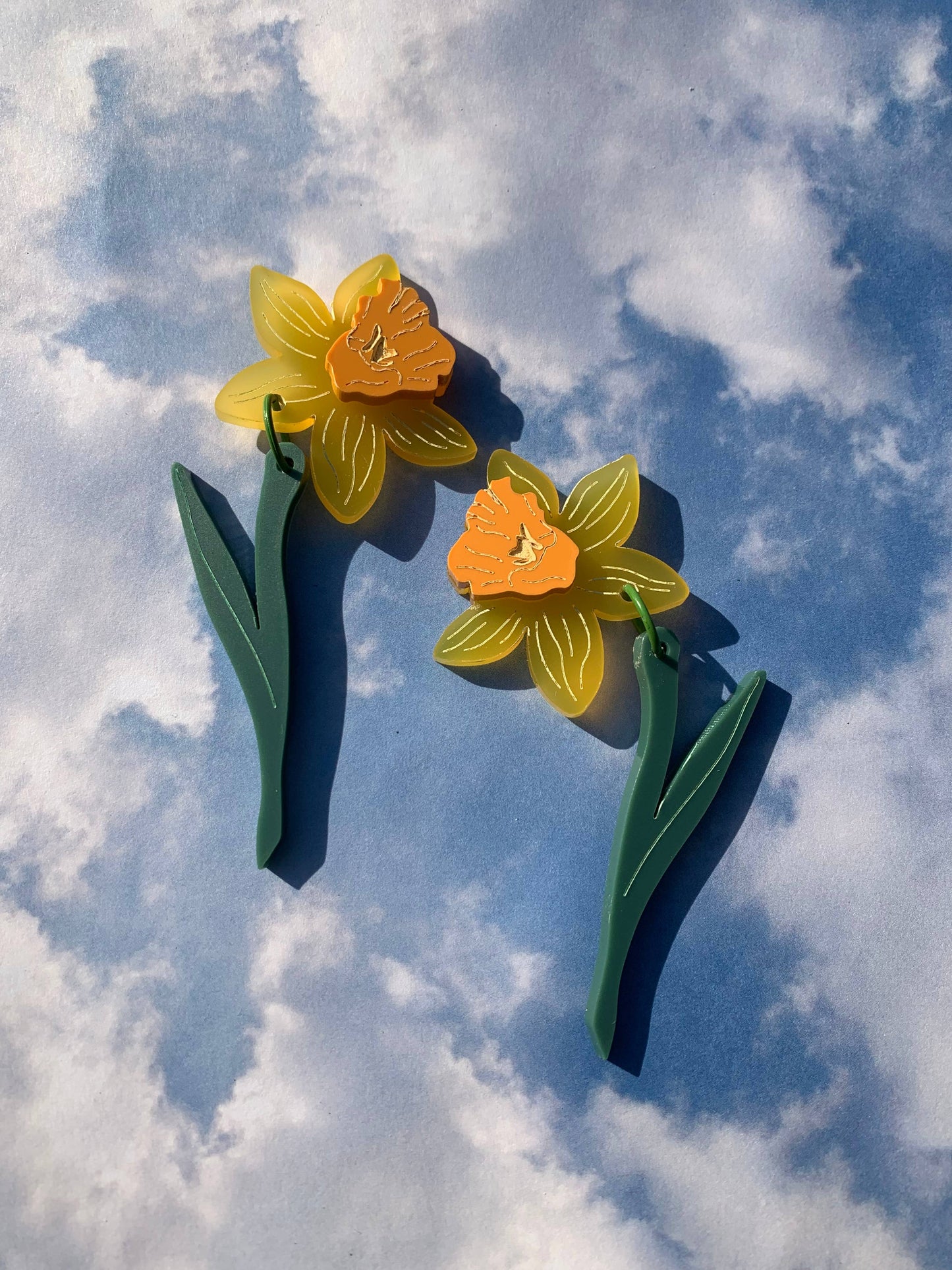 Daffodil Earrings