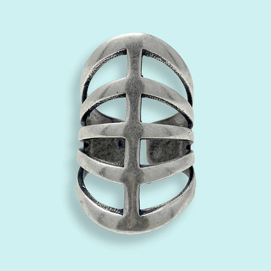 Silver Gladiator Ring