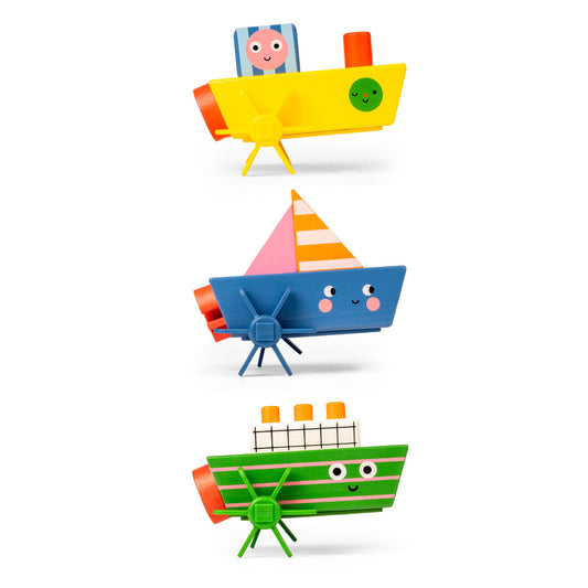 Wind Up Boat