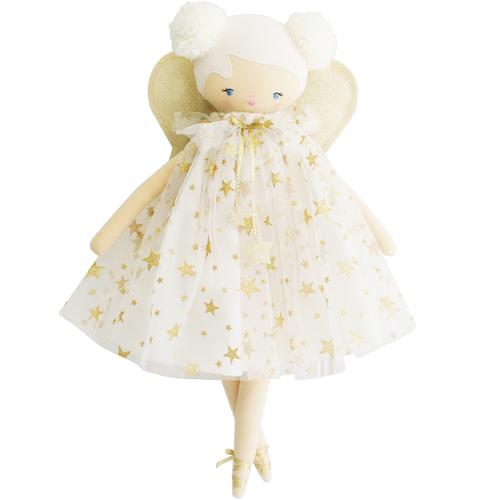 Ivory & Gold Star Fairy Lily