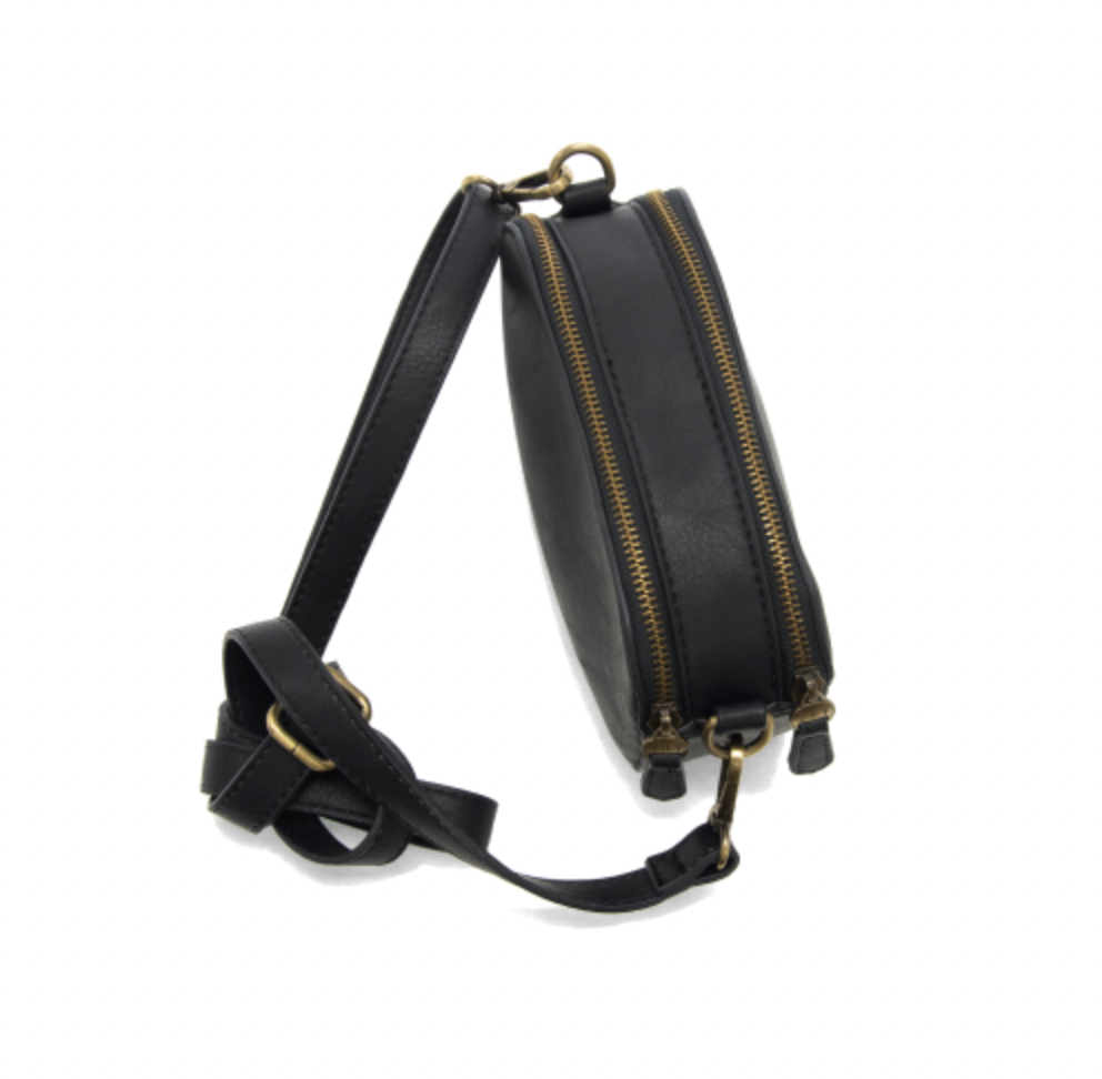 Layne Double Zip Mini Crossbody