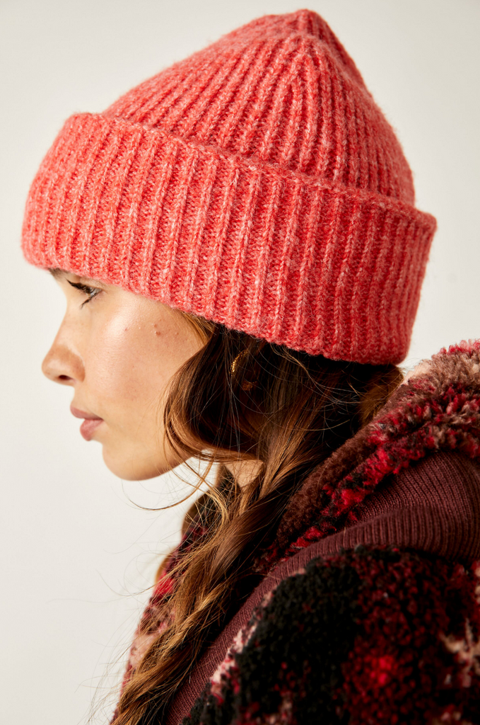 Harbor Marled Ribbed Beanie
