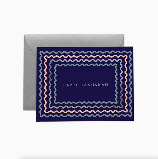 Hanukkah Ribbon Card