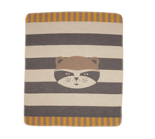 Raccoon Baby Blanket