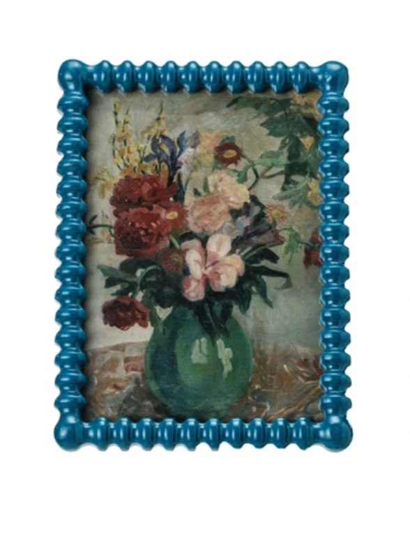 Thalia Picture Frame w/ Vintage Reproduction Image