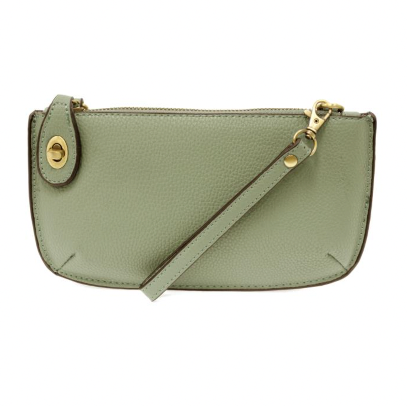 Matte Crossbody Wristlet Clutch