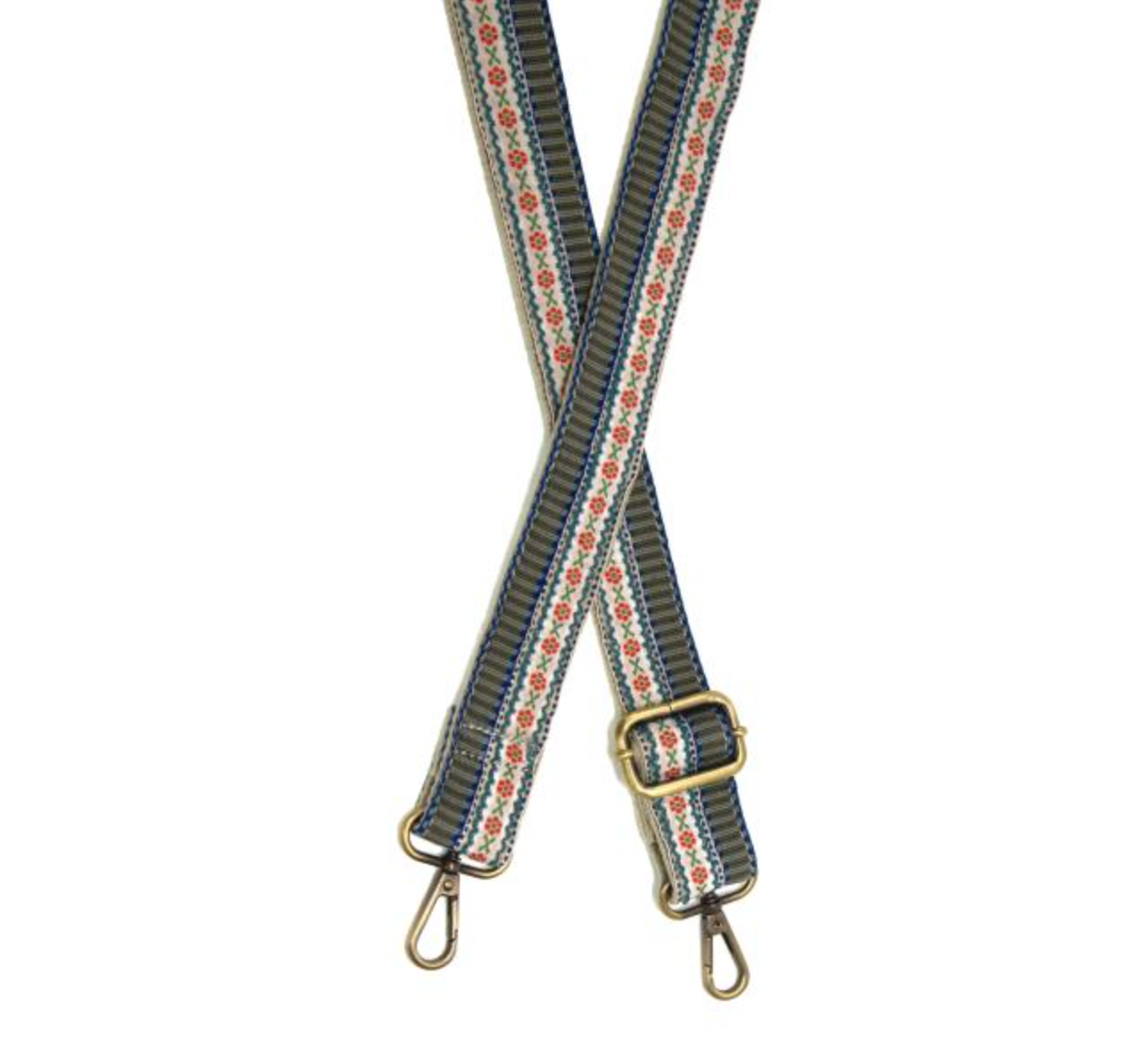 1.25" Embroidered Purse Straps