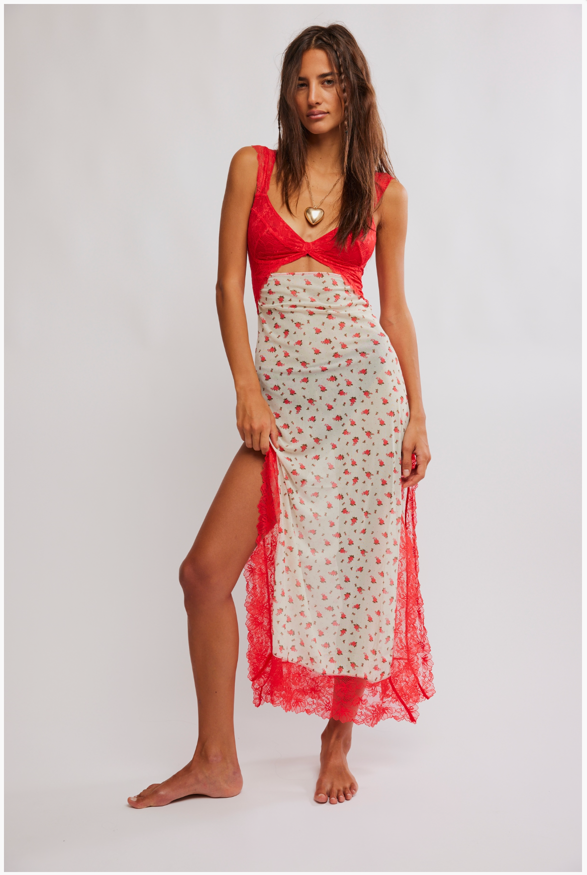 Suddenly Fine Maxi Slip Dress