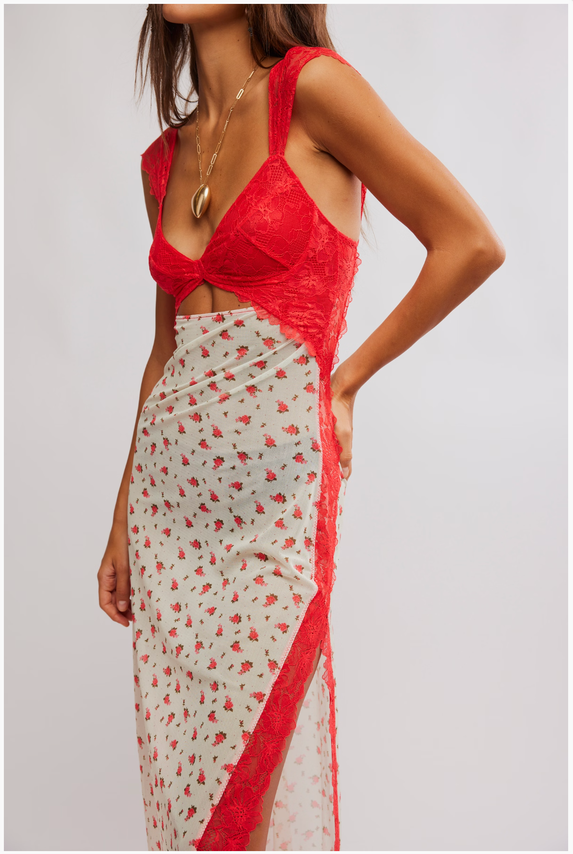 Suddenly Fine Maxi Slip Dress