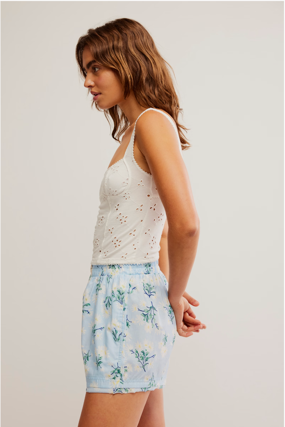 Full Bloom Eyelet Cami