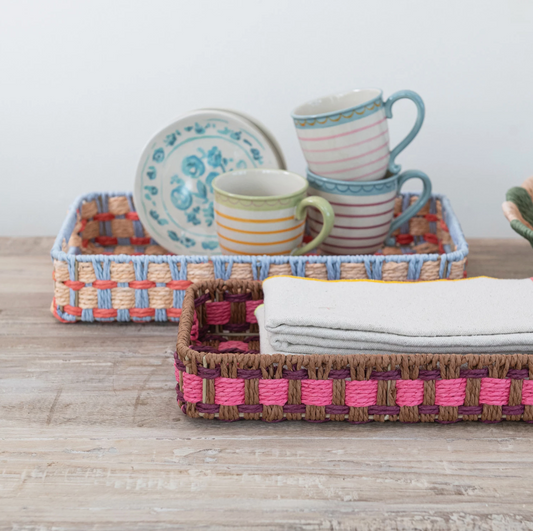 Tejido Woven Paper Rope Trays