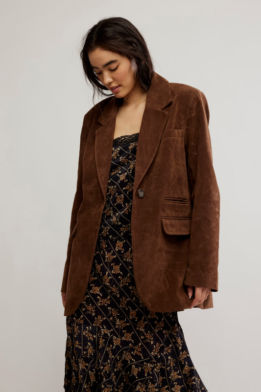 Paper Cut Vegan Blazer