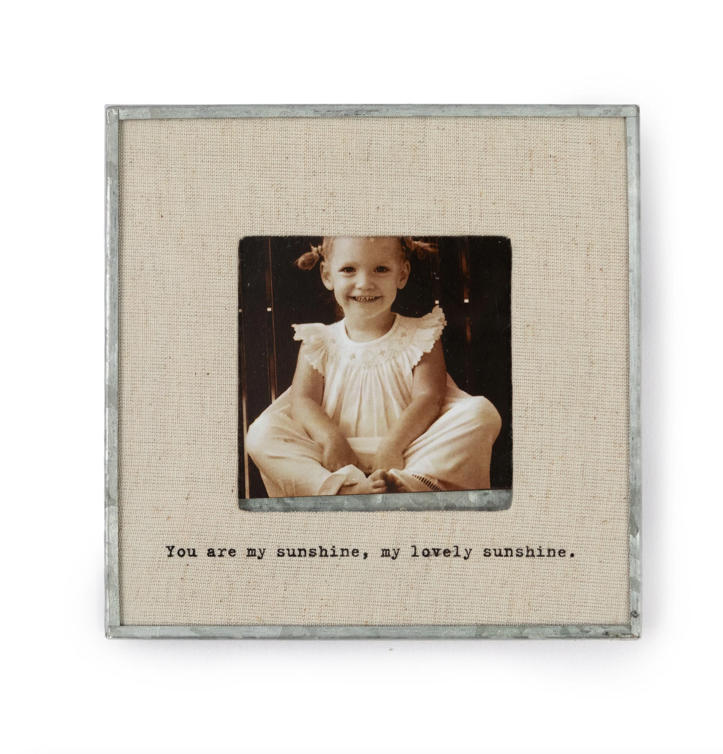 Linen Photo Frame