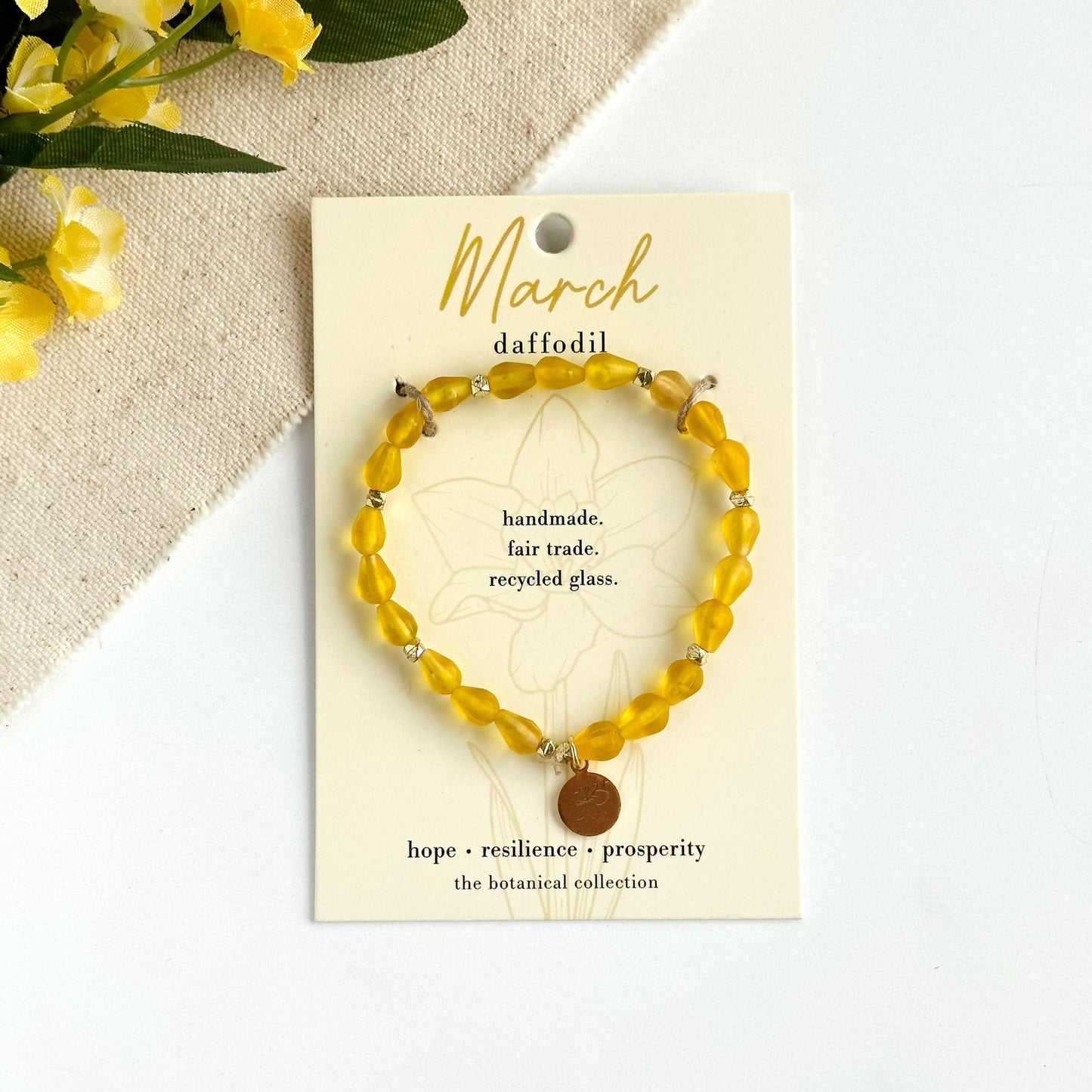 Botanical Collection Birth Month Bracelets