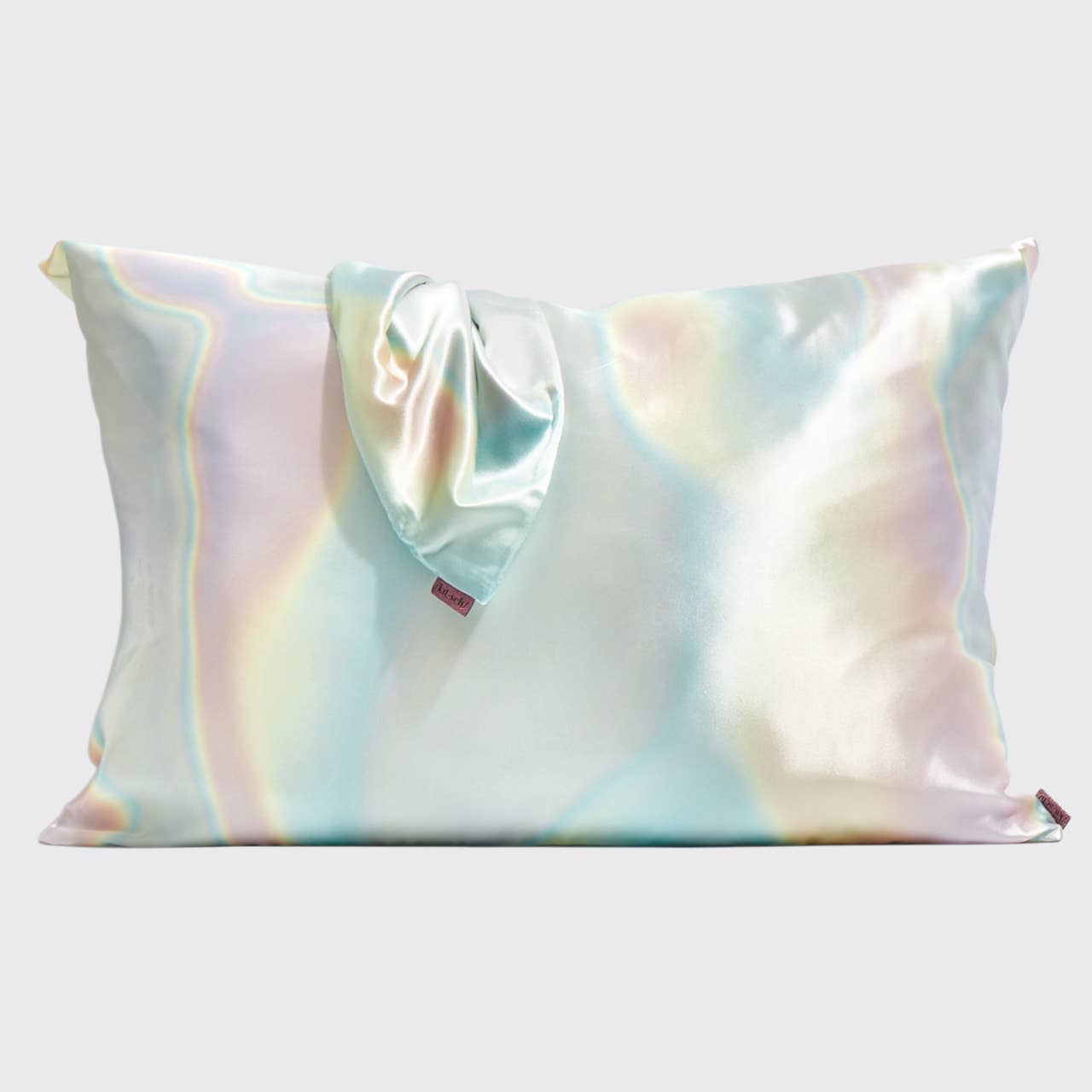 Holiday Satin Pillowcase and Pillow Scrunchie - Aura