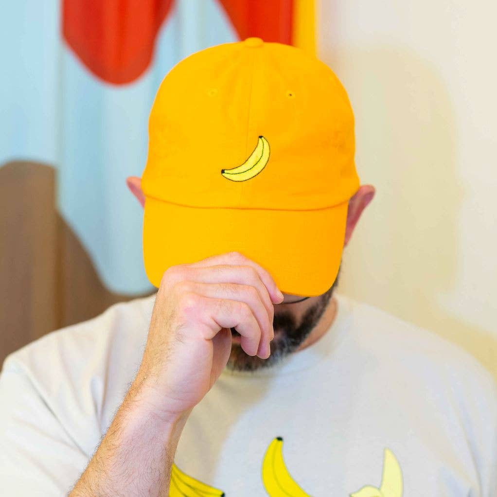 Embroidered Banana Hat