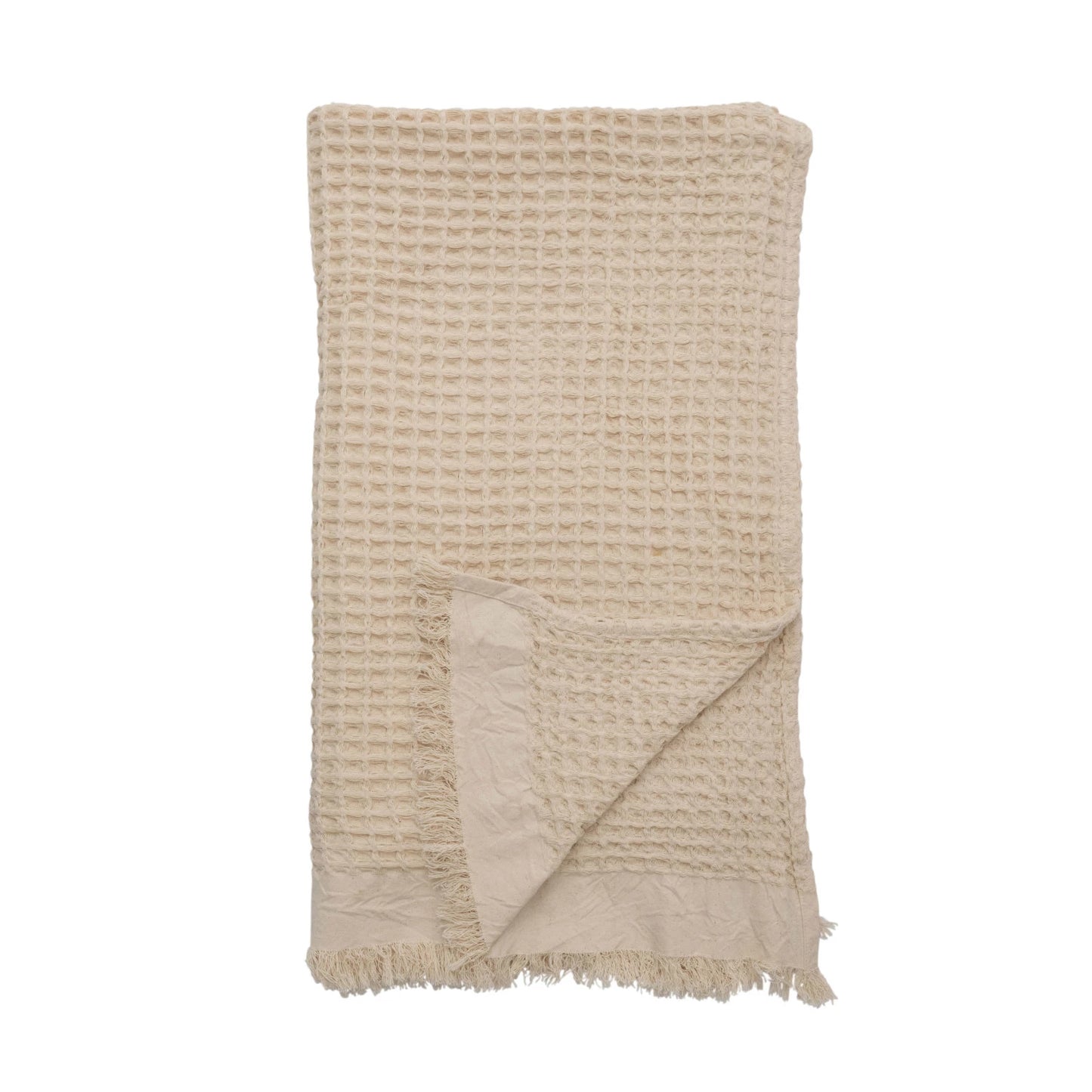 Cori Cotton Waffle Weave Throw