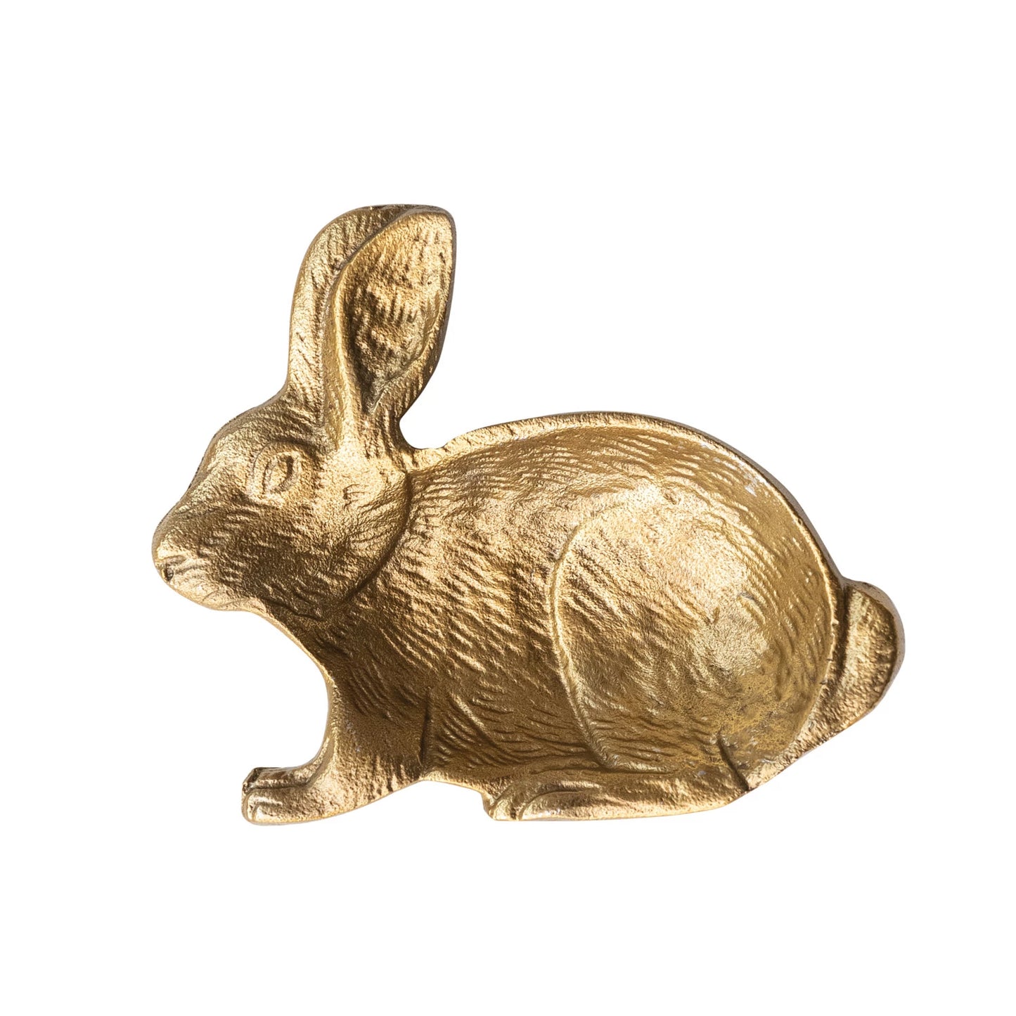 Louie Cast Aluminum Rabbit Shaped Dish