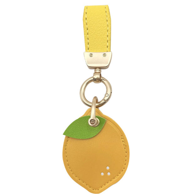 Fruity Vegan Leather Keychains